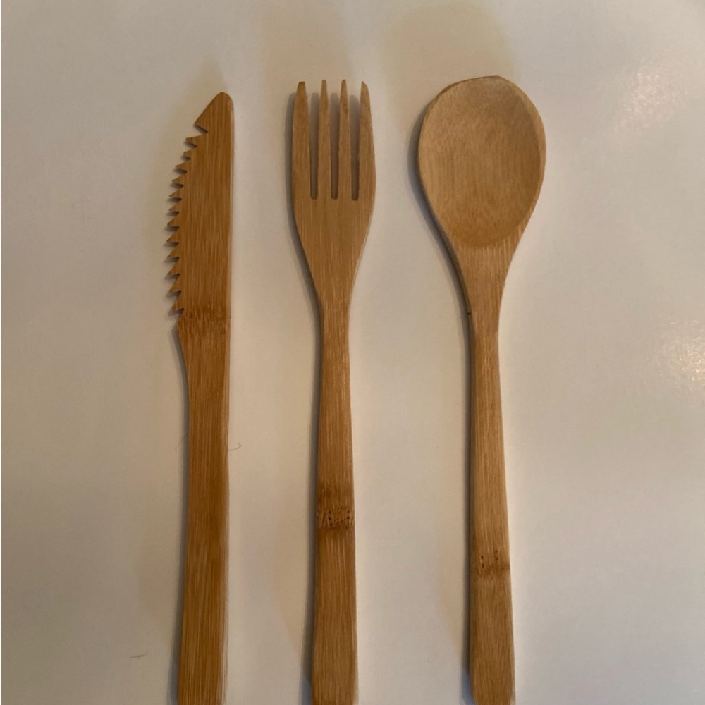 Eco-Friendly Bamboo Cutlery Set